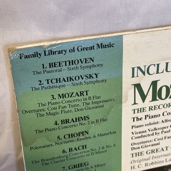 The Piano Concerto In B Flat Funk & Wagnalls Family Library Of Great Music Album - Picture 4 of 12